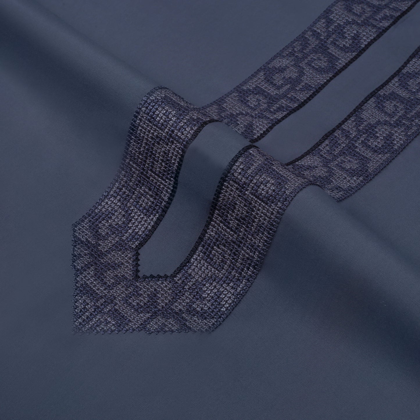 Men Unstitch Embroidered Neckline Kameez Shalwar Lava