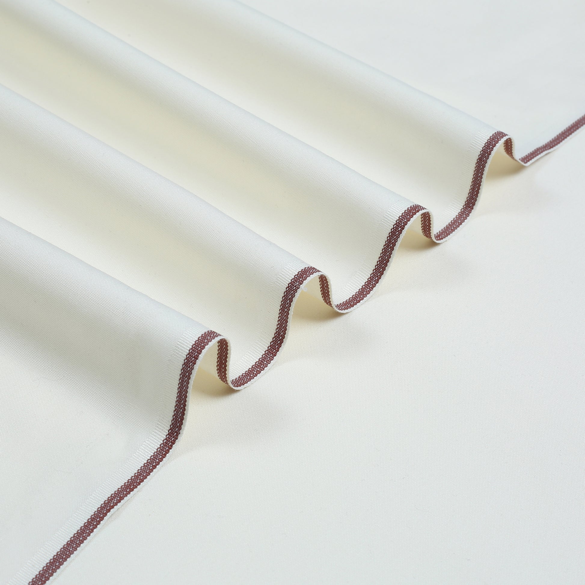 Men Unstitch Embroidered Neckline Kameez Shalwar Cream