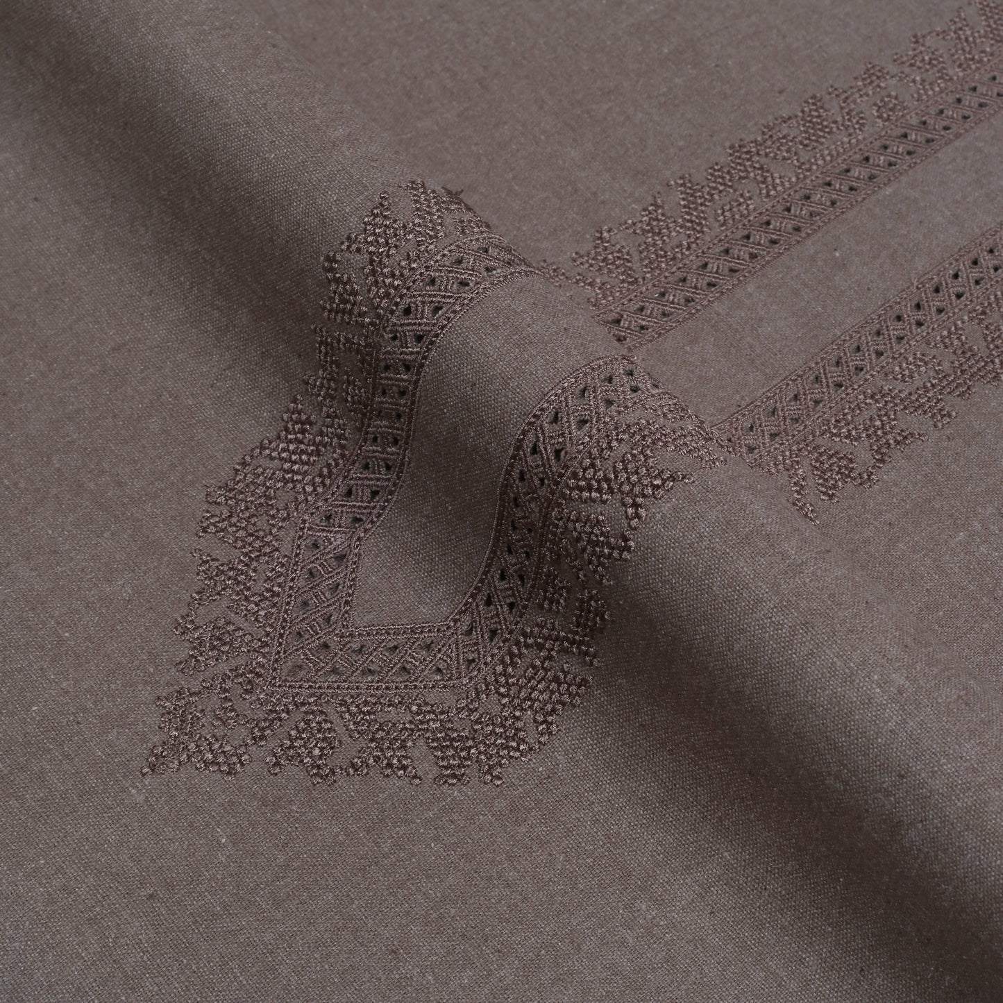Men Unstitch Embroidered Khaddar Cutwork - Luxor
