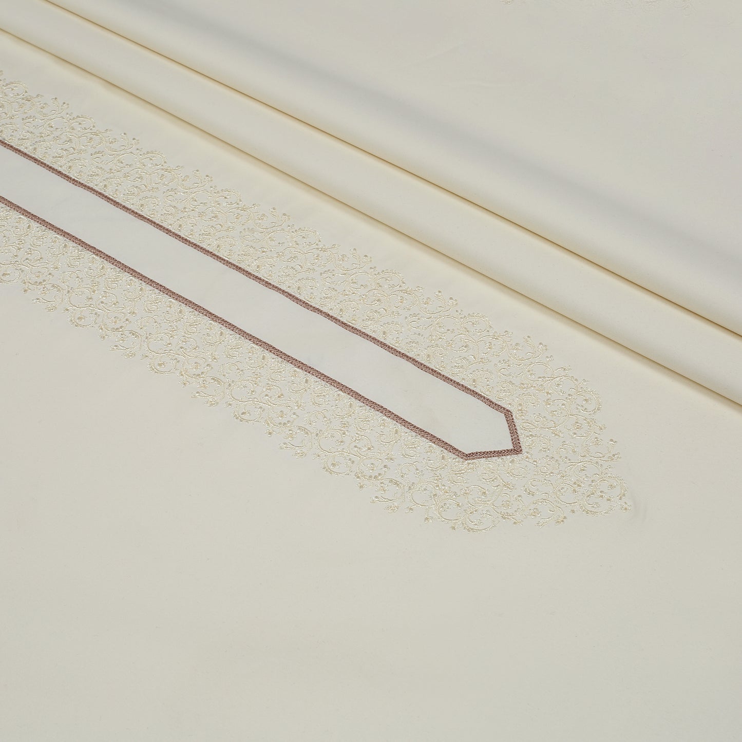 Men Kashmiri Embroidered Wash-N-Wear Fabric