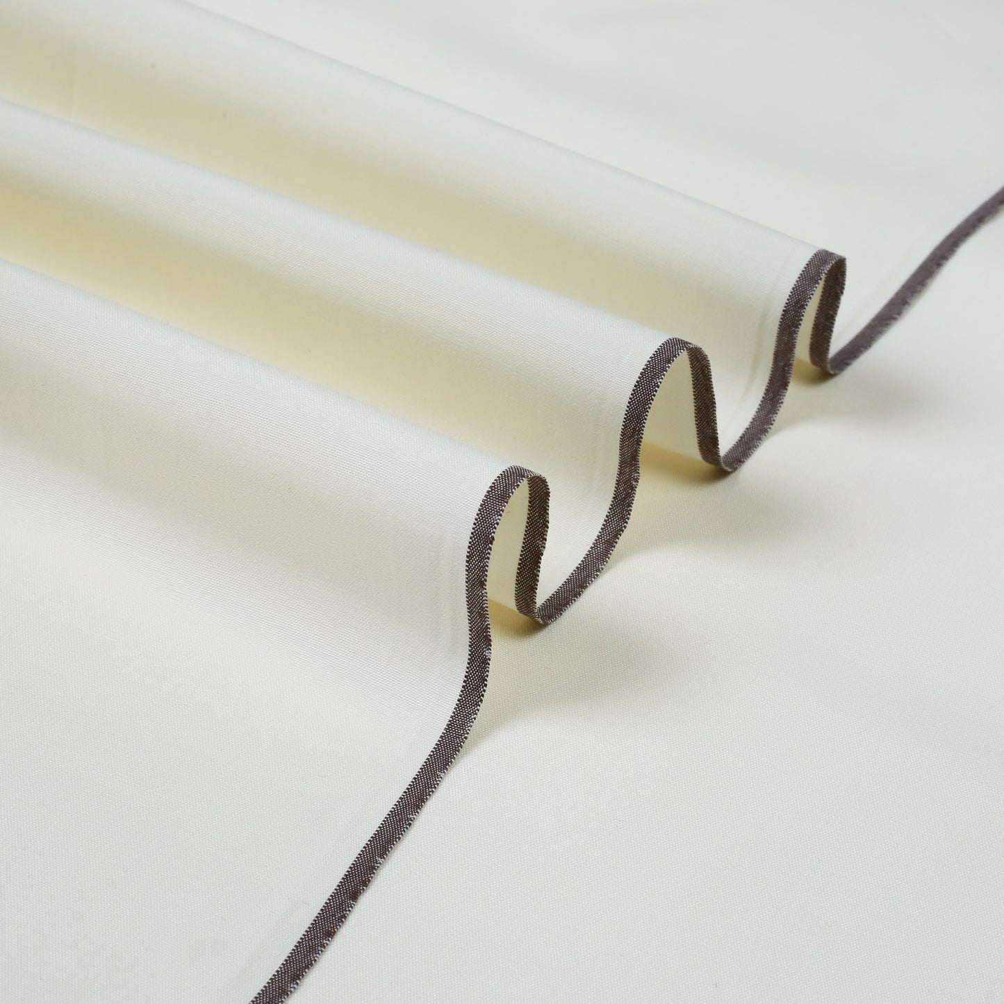 Men Kashmiri Embroidered Wash-N-Wear Fabric Unstitch Kameez Shalwar Cream