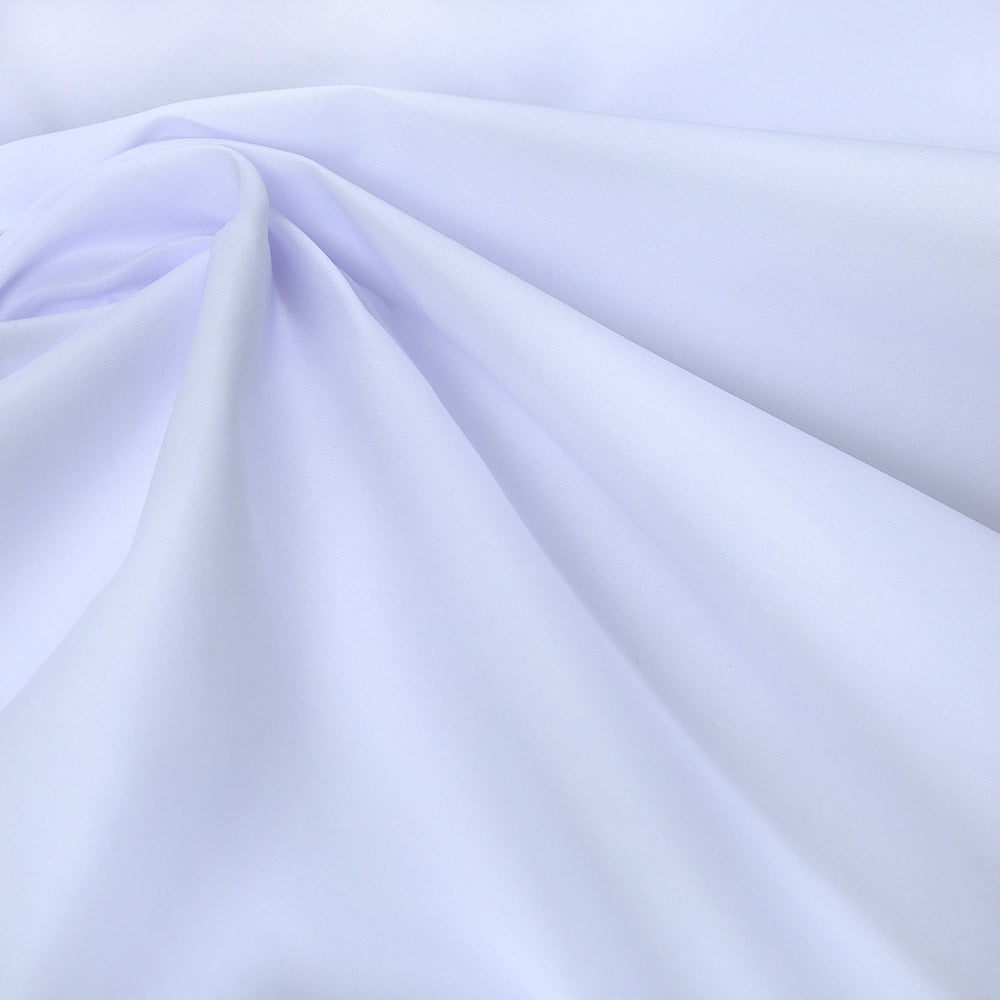 Mizaaj Latha Fabric White