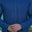 Men Unstitch Front Allover Cotton-Thread Embroidered Kameez Shalwar - Blue