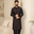 Men Embroidered Unstitch Kameez Shalwar With Fully Front Allover Embroidered & Bann With Signature Pattern And Design - Black