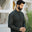 Men Embroidered Unstitch Kameez Shalwar With Fully Sleeves Embroidered With Bann/Placket, Signature Pattern And Design - Phthalo-Green