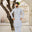 Men Embroidered Unstitch Kameez Shalwar With Fully Front Allover Embroidered & Bann/Placket With Signature Pattern And Design - Misty-Blue