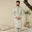 Men Embroidered Unstitch Kameez Shalwar With Neckline/ Bann & Shoulder Loop With Slevees, & Embroidered With Signature Pattern And Design - Nyanza