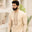 Men Semi-Formal Neckline Embroidered Unstitch Kameez Shalwar With Signature Pattern And Design - Whip