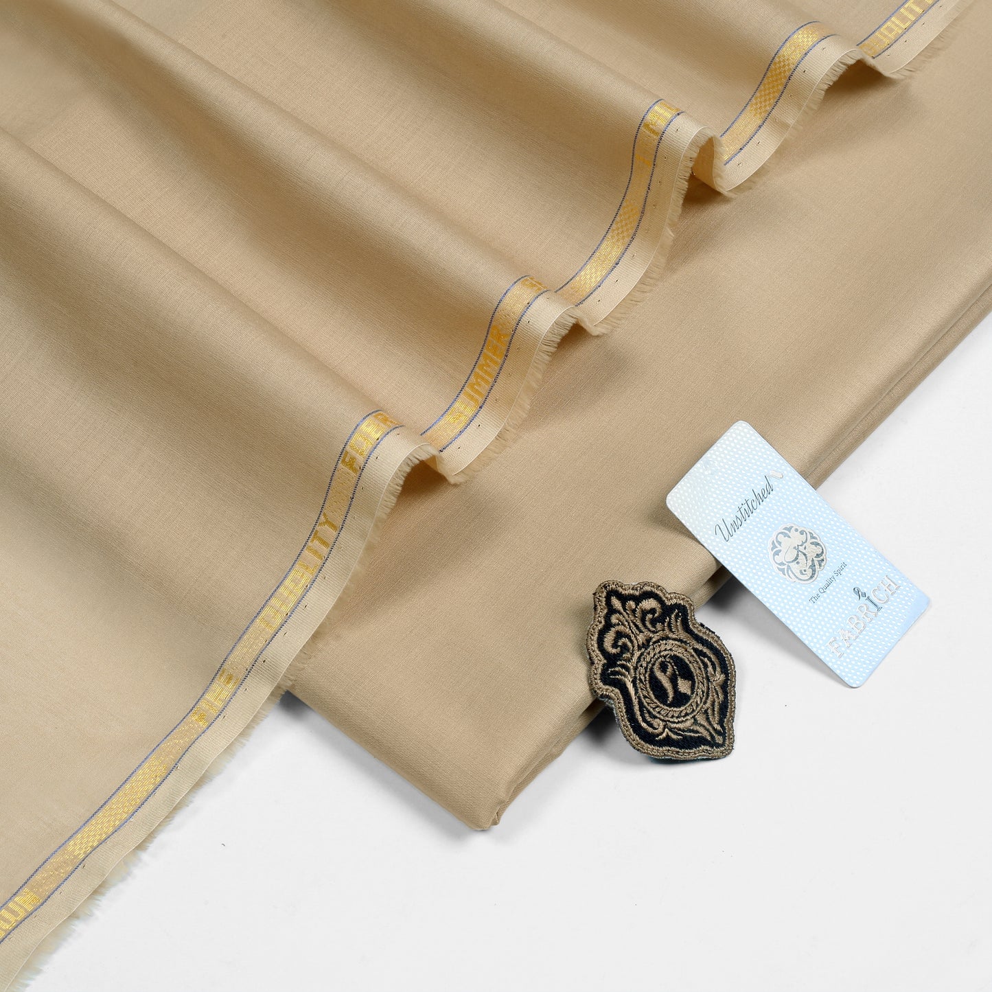 1 Million Cotton Lawn Unstitch Fabric - Amber