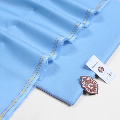 1 Million Cotton Lawn Unstitch Fabric - Sky