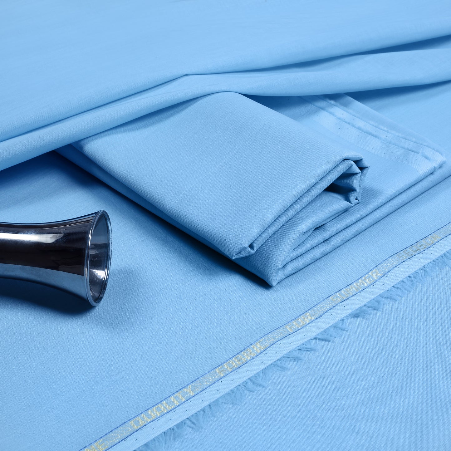 1 Million Cotton Lawn Unstitch Fabric - Sky