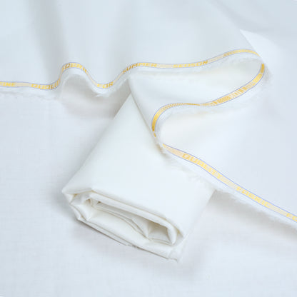 1 Million Cotton Lawn Unstitch Fabric - Offwhite