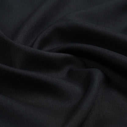 Men Unstitch Fancy Stitch-Embroidered Necline/Bann Kameez Shalwar - Black