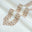 Men Unstitch Cross-Print Stitch Effect Embroidered Neckline - Cream