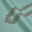 Men Unstitch Cross Stitch Embroidered Neckline Kameez Shalwar - Sage