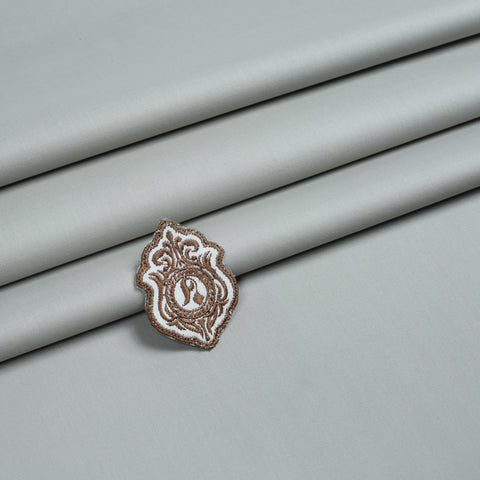 Men Unstitch 100% Soft Cotton Kameez Shalwar - Slate