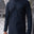 Men Unstitch Navy Chest Spray Embroidered Kameez – '25