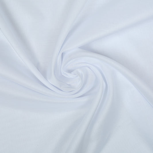 1 Million Cotton Lawn Fabric White