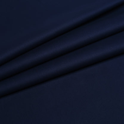 Men Embroidered Unstitch Kameez Shalwar-Navy