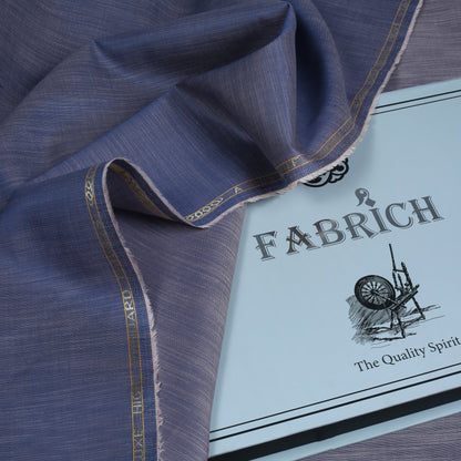 Men’s Unstitched Textured Slub Fabric - Thistle