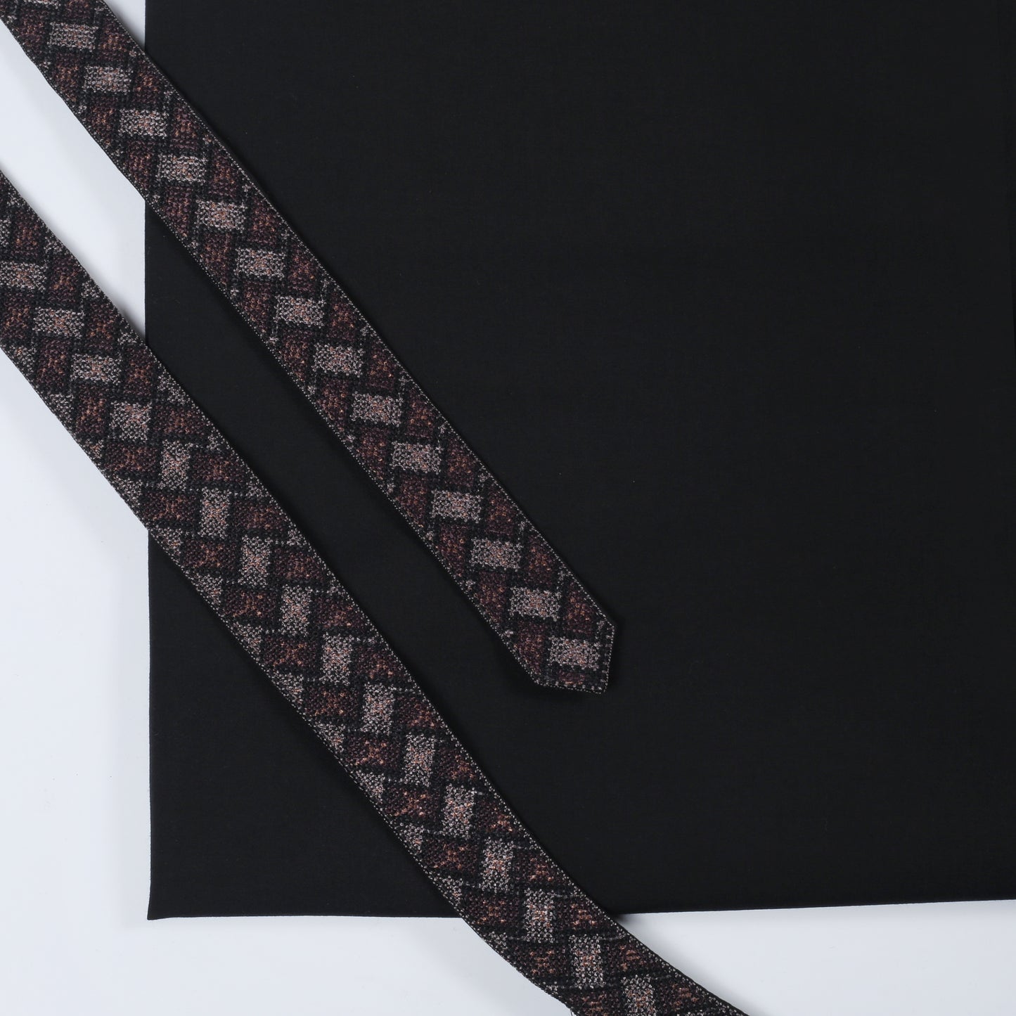 Men Unstitch Bann & Placket Embroidered Kameez Shalwar Black