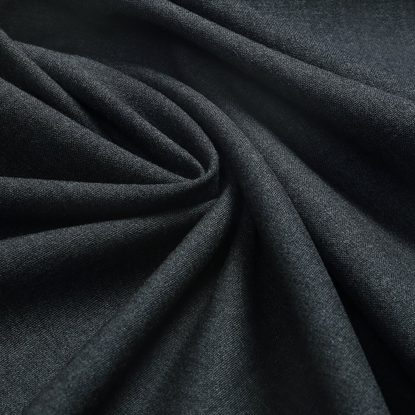 Men Unstitch Textured Poly Blend Kameez Shalwar - Charcoal