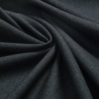 Men Unstitch Textured Poly Blend Kameez Shalwar - Charcoal