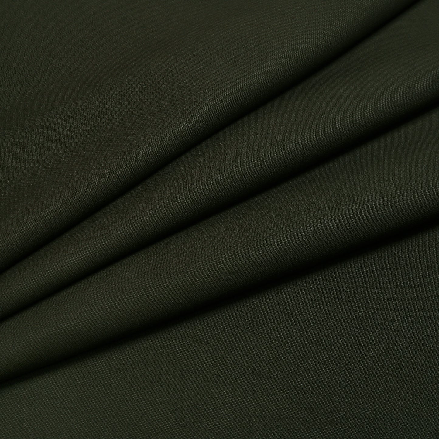 Men Olive Unstitch Textured Poly Blend Kameez Shalwar 