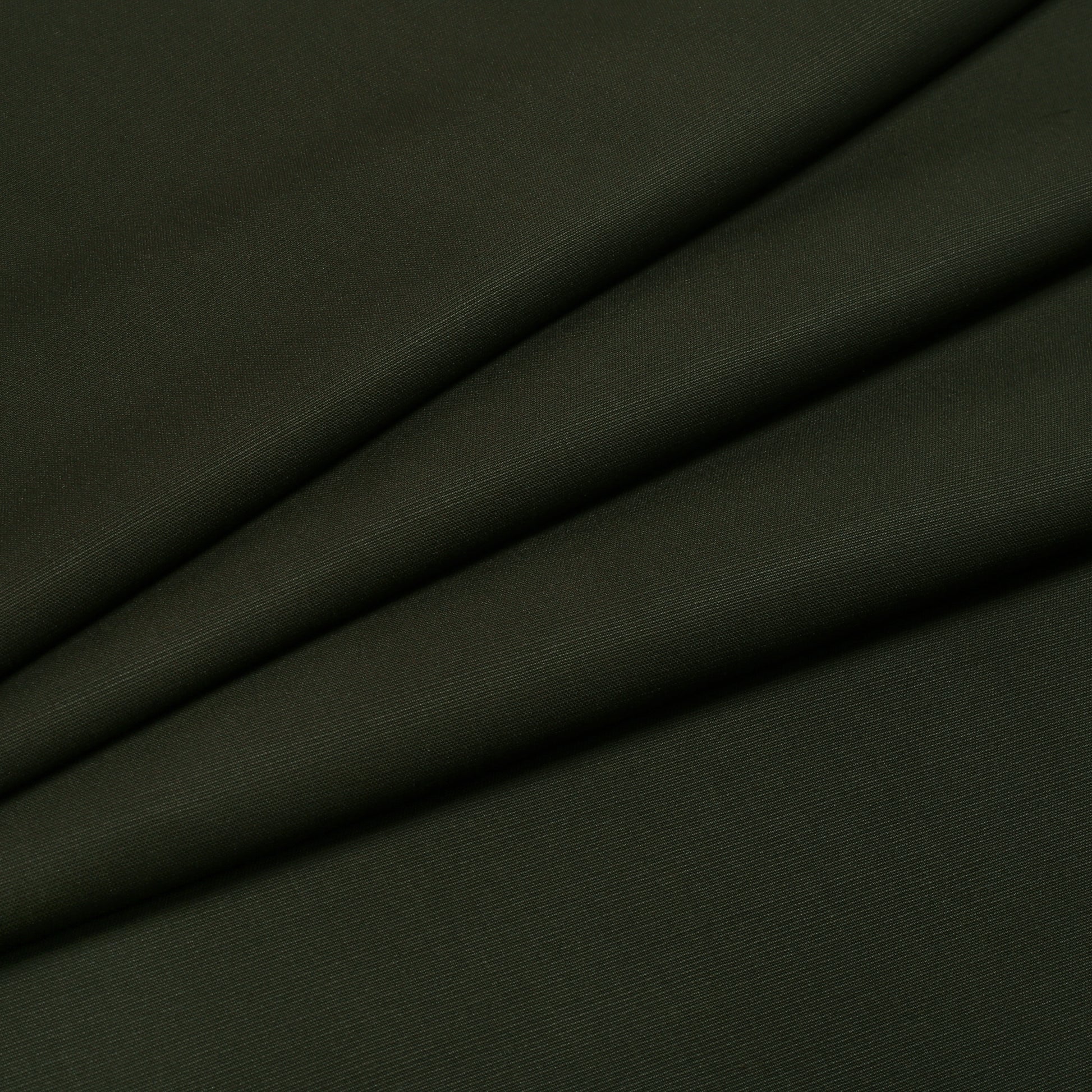 Men Olive Unstitch Textured Poly Blend Kameez Shalwar 