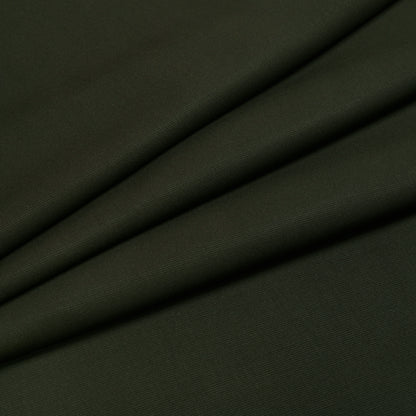 Men Olive Unstitch Textured Poly Blend Kameez Shalwar 