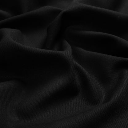 Men Unstitch Self-Textured Poly Blend Kameez Shalwar - Black