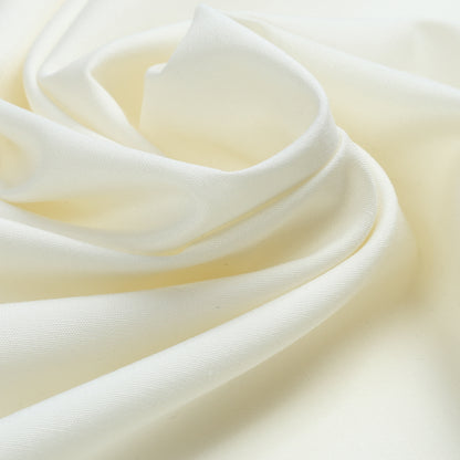 Men Unstitch Cross-Stitch Embroidered Neckline Kameez Shalwar - Cream