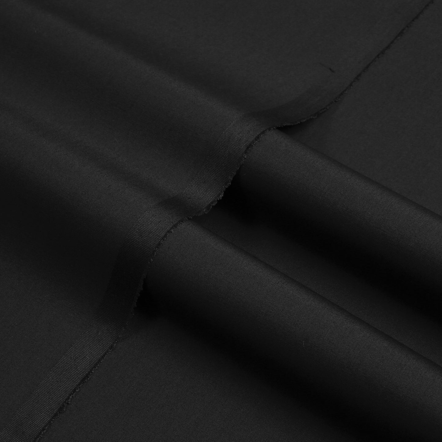 Men Unstitch 5-Colors Ikat Effect Embroidered Bann/Placket - Black