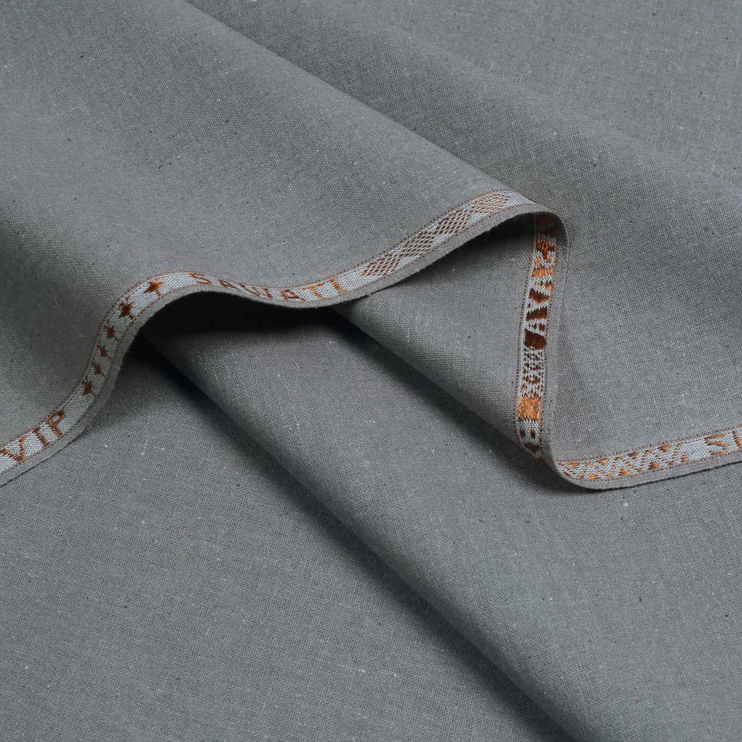 Men Unstitched Gray Fabric