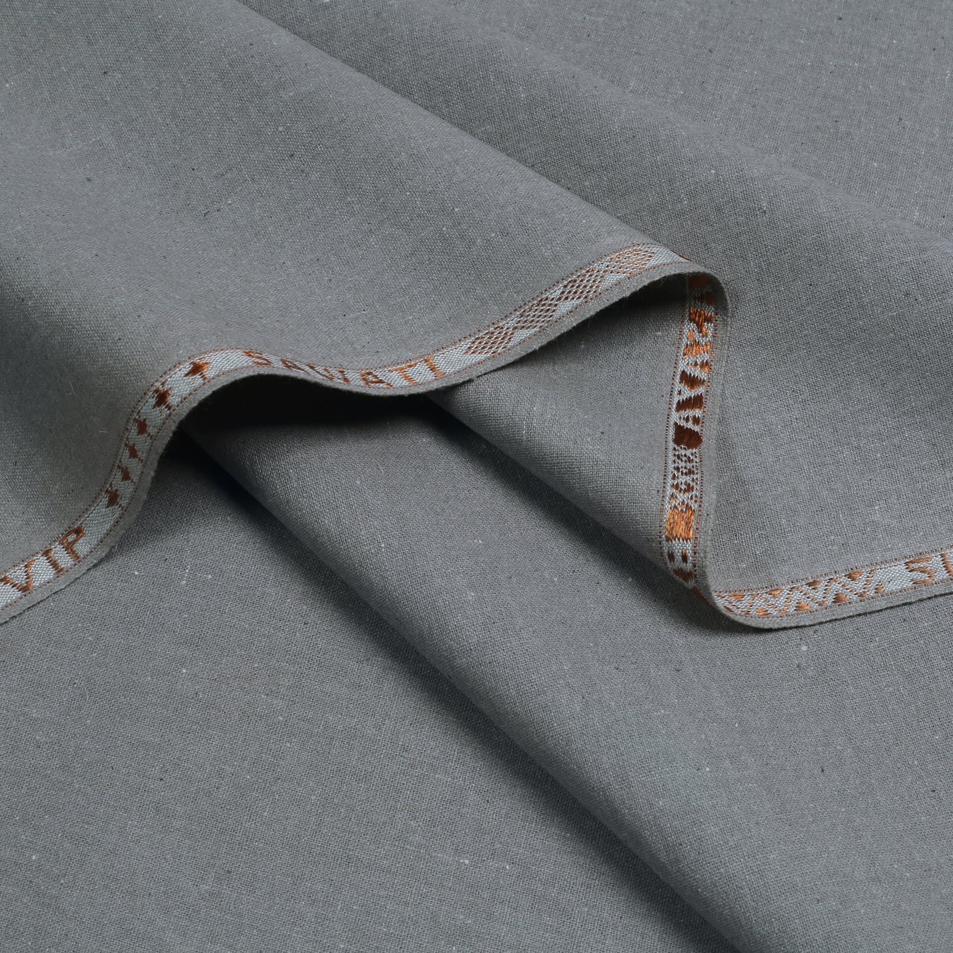 Men Unstitched Gray Fabric