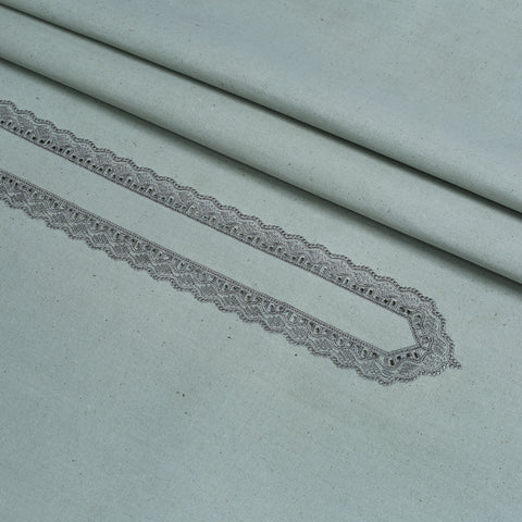 Men Unstitch Embroidered Khaddar Cutwork - Nyanza
