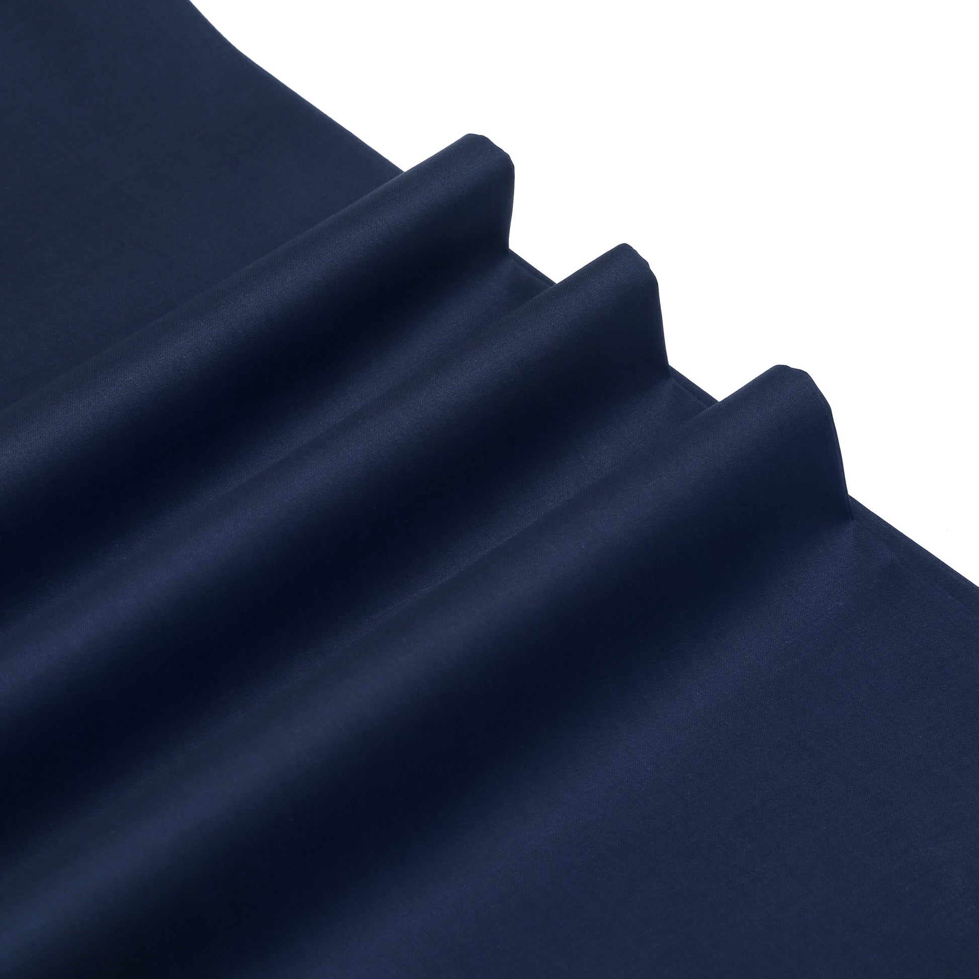Navy Unstitch 100% Swiss Fine Cotton Kameez Shalwar