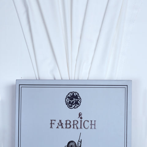 Men Unstitch Off-White Super-Fusion Wash N Wear Kameez Shalwar