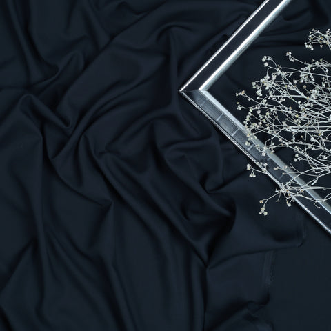 Men Unstitch Coal-Blue Super-Fusion Wash N Wear Kameez Shalwar