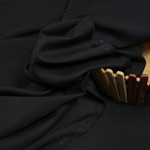 Black Super-Fusion Unstitch Wash N Wear Kameez Shalwar