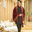 Shehnai Men Luxury Embroidered Velvet Shawl Royal-Maroon
