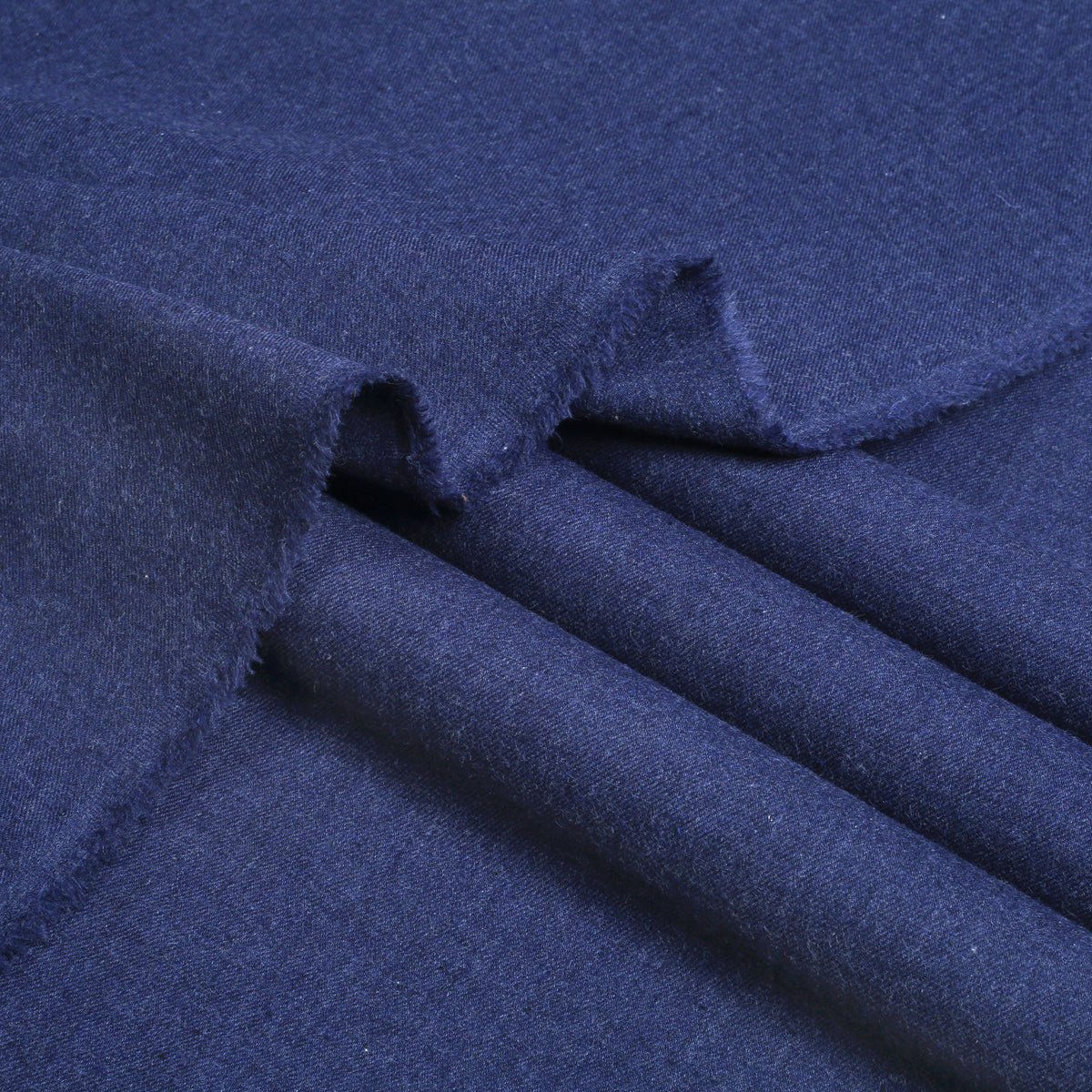 Navy Luxury Wool Suiting | Unstitched Fabric For Men