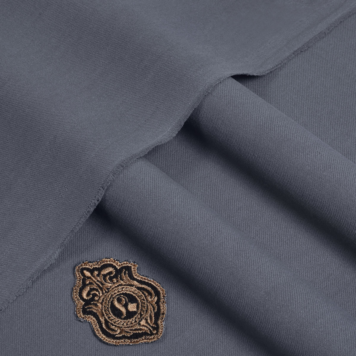 Grey Luxury Wool Suiting | Unstitched Fabric For Men