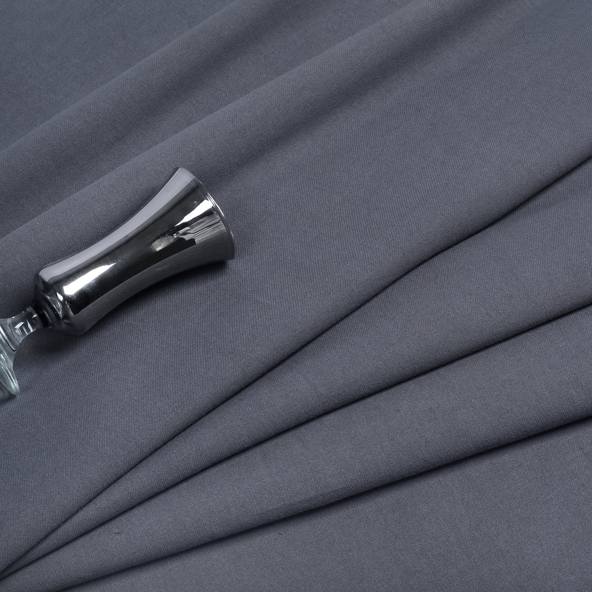 Grey Luxury Wool Suiting | Unstitched Fabric For Men