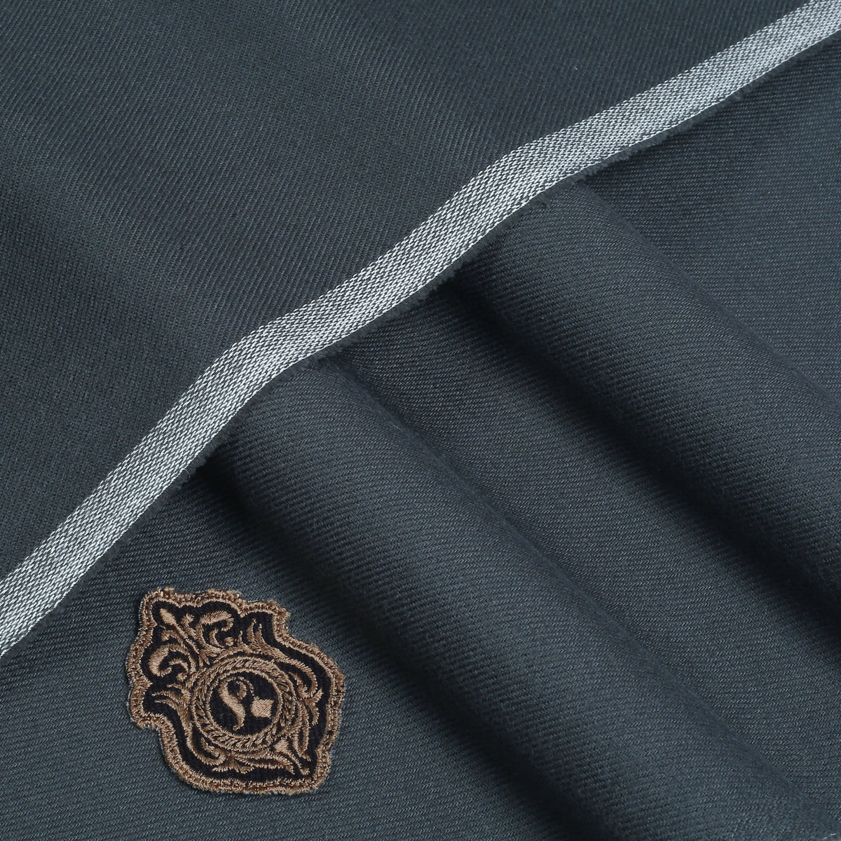 Olive Luxury Wool Suiting | Unstitched Fabric For Men