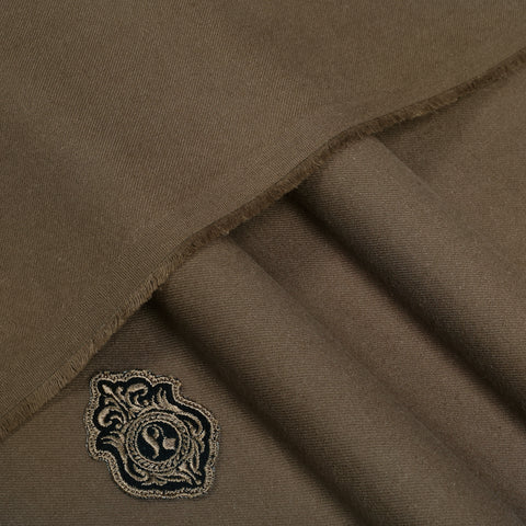 Camel Luxury Wool Suiting | Unstitched Fabric For Men