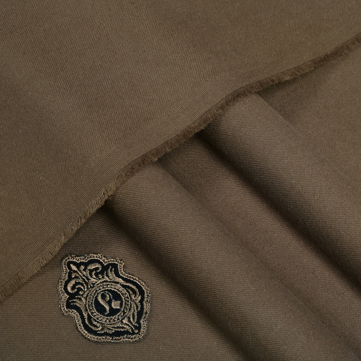 Camel Luxury Wool Suiting | Unstitched Fabric For Men