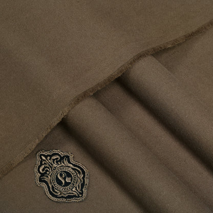 Camel Luxury Wool Suiting | Unstitched Fabric For Men