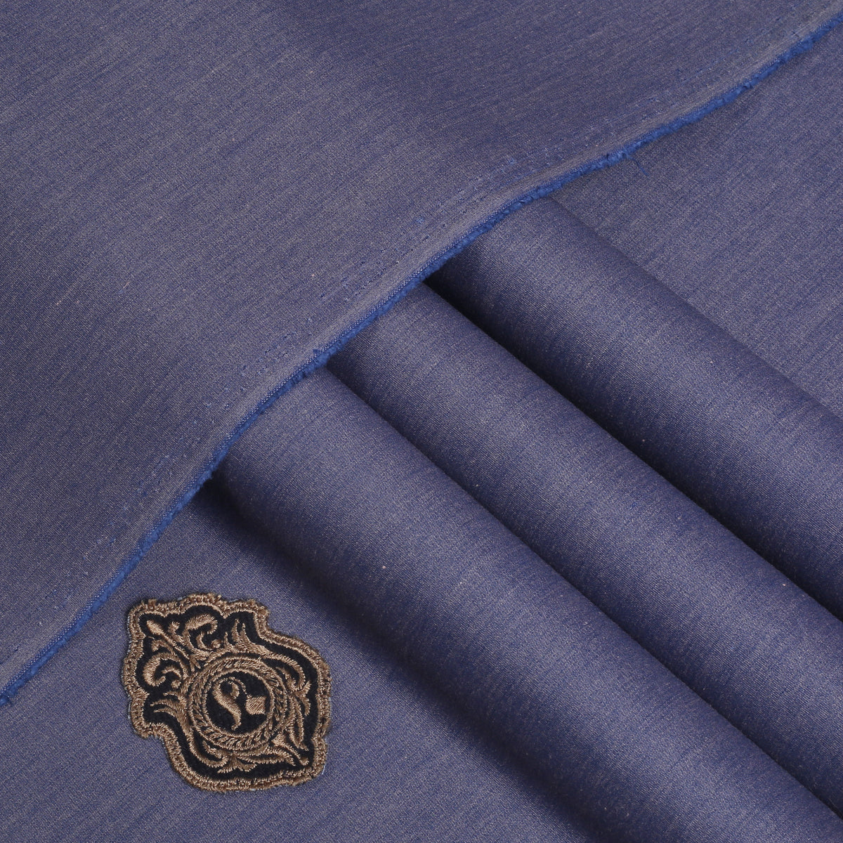 Ultra-Violet Signature Melange Cotton | Unstitched Fabric For Men.