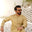 Arylide-Yellow Embroidered Kameez Shalwar - Soft Fine Cotton, 4.75 M